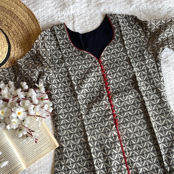 Kurta with potli details